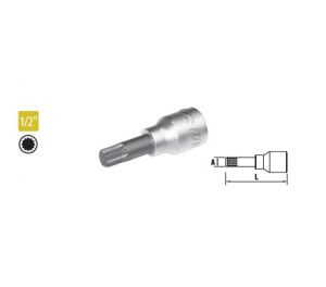 Capete chei tubulare cu bit locaş XZN 1/2” M12 100 mm ― Mall  BB