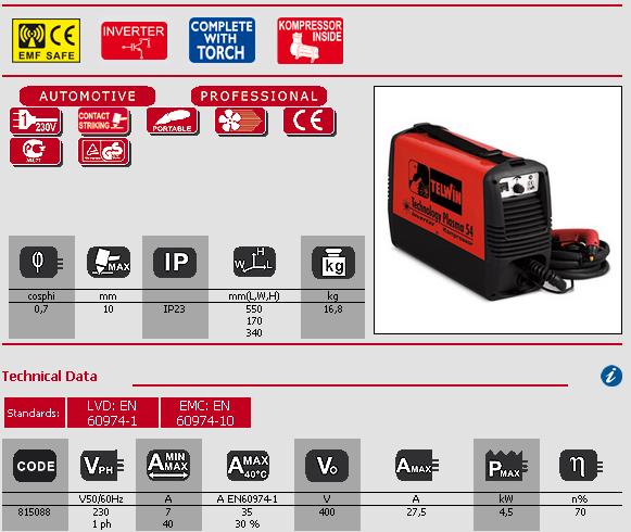 APARAT TAIERE CU PLASMA COMPRESOR INCORPORAT TECHNOLOGY PLASMA 54 K