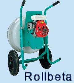 Betoniera Motor Benzina -CUVA METAL 100 L 