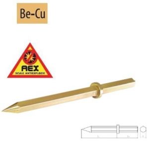 Şpiţuri hexagonale(28) pentru maşină cu percuţie - AEX