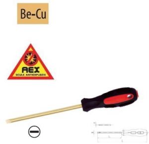 Şurubelniţe pentru electricieni, locaş crestătură - AEX, 3x128mm