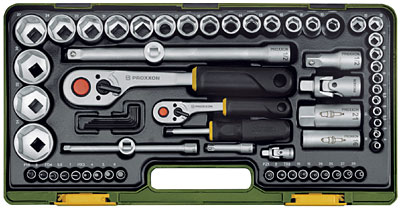 SET CHEI TUBULARE(65 piese) CHEI CLICKET 1/4" si 1/2" 23286 ― Mall  BB