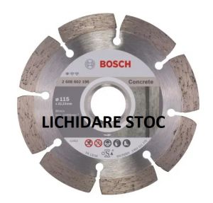 Disc diamantat pentru beton 115mm Bosch Profesional LICHIDARE STOC