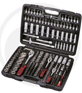 SET TUBULARE ,179 PIESE 1/2”, 3/8” SI 1/4” 