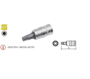 Capete chei tubulare cu bit locaş Torx 1/2” TX27