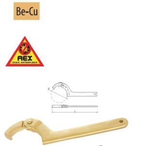 Chei cu gheară reglabile - AEX, 32-75mm