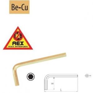 Chei locaş hexagonal - AEX, S=8mm 