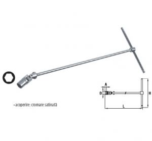 Chei tubulare articulate cu mâner T 22