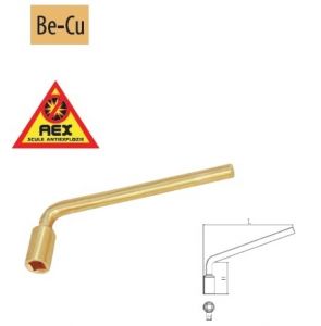 Cheie pentru tuburi oxiacetilenă - AEX,3/8"