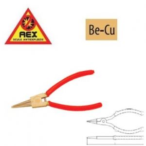 Cleşti inele siguranţă alezaj - AEX, L=200mm