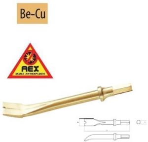 Dălţi late îndoite pentru maşină cu percuţie - AEX, L=125mm