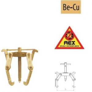 Extractoare rulmenţi cu 2 braţe - AEX, Lmax=100mm