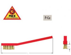 Perie de sârmă cu mâner înclinat - AEX