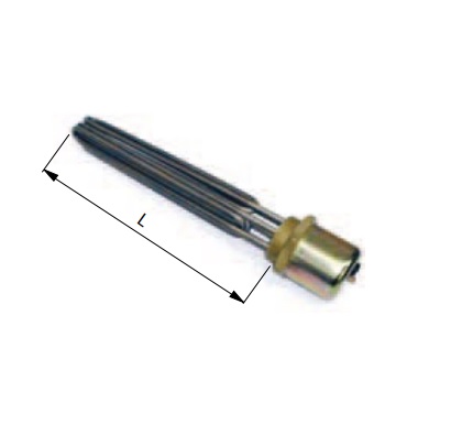 Rezistenta electrica Dublu U, 3X230V 1X400V, 2 1/2",4500W