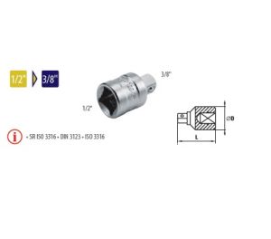 Reducţie 1/2” - 3/8” ― Mall  BB