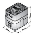 CAMIN APA MENAJERA SAR 40 litri - TOP-VORTEX