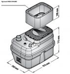 CAMIN APA MENAJERA SAR 250 litri -TOP VORTEX