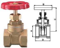 VENTIL ALAMA 1/2" la 4 "